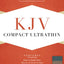KJV Compact Ultrathin Bible, Blue/Taupe LeatherTouch