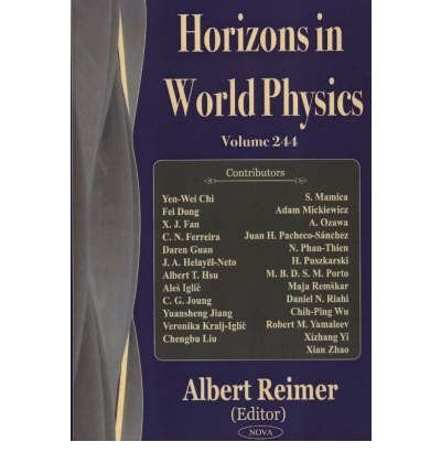 Horizons in World Physics Vol.244
