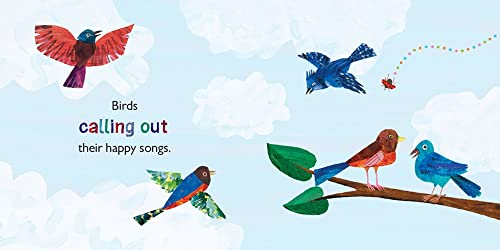 Spring Sings for the Grouchy Ladybug: A Joyful Eric Carle Picture Book About Animals and Nature for Kids (Ages 4-8) (The World of Eric Carle)