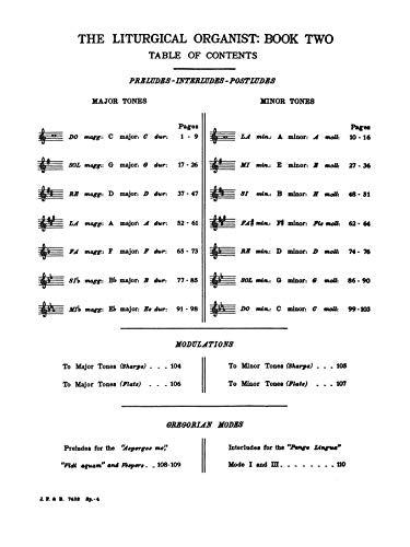 The Liturgical Organist, Vol 2: Easy Compositions -- Preludes/Interludes/Postludes for Pipe or Reed Organ with Hammond Registrations