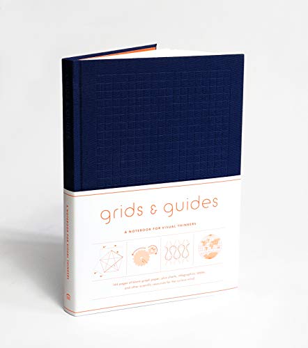 Grids & Guides (Navy): A Notebook for Visual Thinkers
