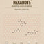 HEXANOTE - Hexagonal Graph Notebook - Organic Chemistry: 150 pages hexagonal graph paper notebook for drawing organic chemistry structures