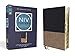 NIV Study Bible, Fully Revised Edition (Study Deeply. Believe Wholeheartedly.), Leathersoft, Navy/Tan, Red Letter, Thumb Indexed, Comfort Print
