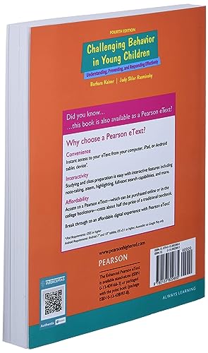 Challenging Behavior in Young Children: Understanding, Preventing and Responding Effectively with Enhanced Pearson eText -- Access Card Package