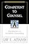 Competent to Counsel: Introduction to Nouthetic Counseling