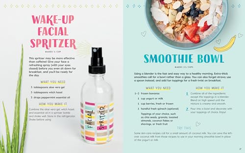 Girls' Home Spa Lab: All-Natural Recipes, Healthy Habits, and Feel-Good Activities to Make You Glow