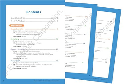 Evan-Moor Smart Start STEM Workbook, Grade PreK, Science, Technology, Engineering, Math, Hands On Activities, Problem Solving, Critical Thinking, Fine Motor Skills, Sequencing, Animals, Homeschool