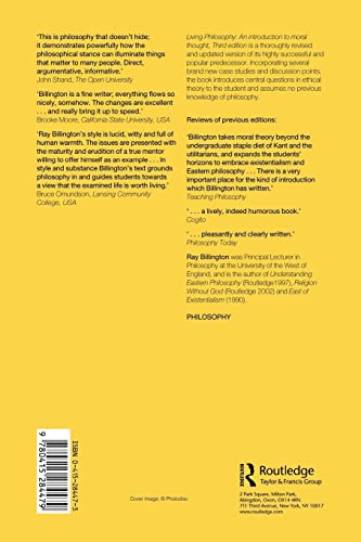 Living Philosophy, Third Edition: An Introduction to Moral Thought