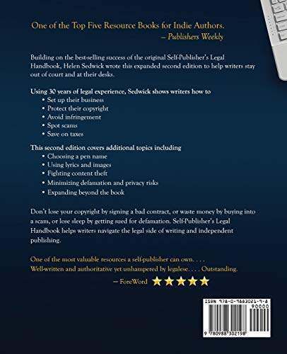 Self-Publisher's Legal Handbook: Updated Guide to Protecting Your Rights and Wallet