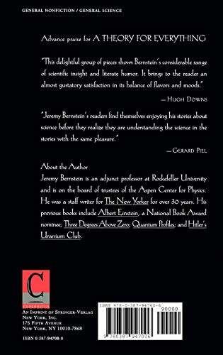 A Theory for Everything (Texts and Monographs in Physics)
