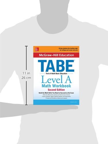 McGraw-Hill Education TABE Level A Math Workbook Second Edition