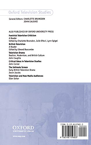 The Feminist, The Housewife, and the Soap Opera (Oxford Television Studies)