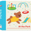 My Little Learning Bus 10 Board Book Library Set Includes Animals, Things that Go, Home, Food, Clothes, Backyard, On the Farm, Toys, At the Park, and Ocean Friends