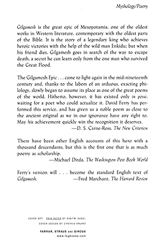 Gilgamesh: A New Rendering in English Verse