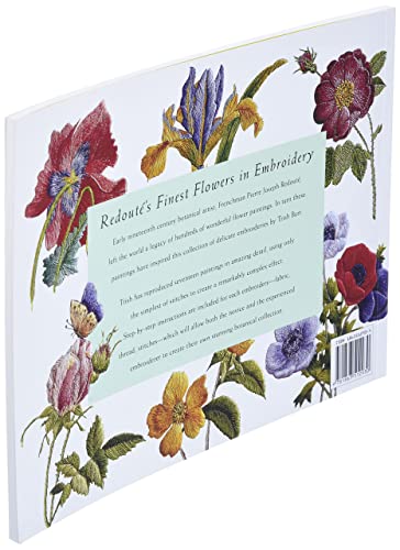 Redoute's Finest Flowers in Embroidery
