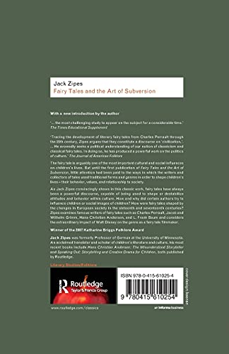 Fairy Tales and the Art of Subversion (Routledge Classics)