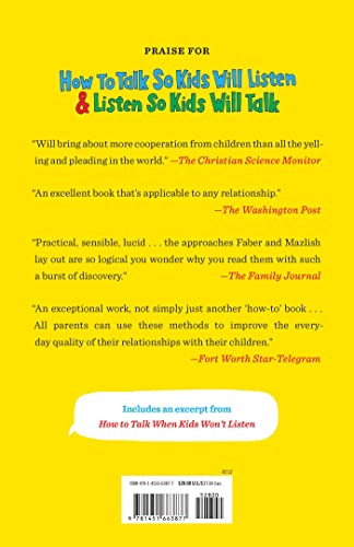 How to Talk So Kids Will Listen & Listen So Kids Will Talk