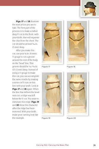 Carving Small Characters in Wood: Instructions & Patterns for Compact Projects with Personality (Fox Chapel Publishing) Simple, Beginner-Friendly Techniques for Creating Tiny 2-Inch to 3-Inch Figures