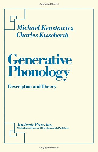 Generative phonology: Description and theory