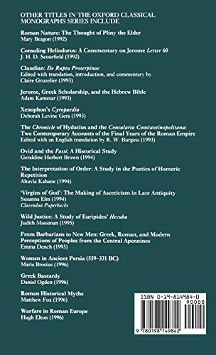 The Empire of the Tetrarchs: Imperial Pronouncements and Government AD 284-324 (Oxford Classical Monographs)