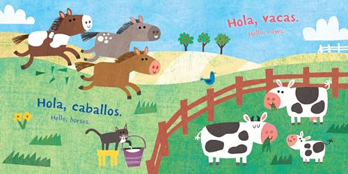 Indestructibles: Hola, granja! / Hello, Farm!: Chew Proof  Rip Proof  Nontoxic  100% Washable (Book for Babies, Newborn Books, Safe to Chew) (Spanish Edition)