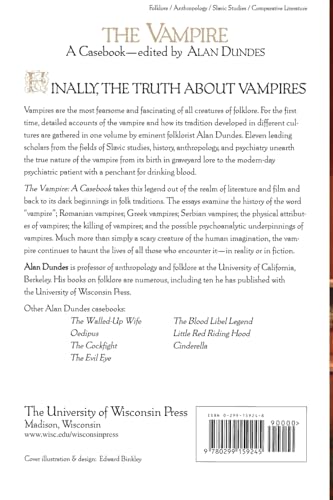 The Vampire: A Casebook