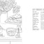 A Cozy Coloring Cookbook: 40 Simple Recipes to Cook, Eat & Color
