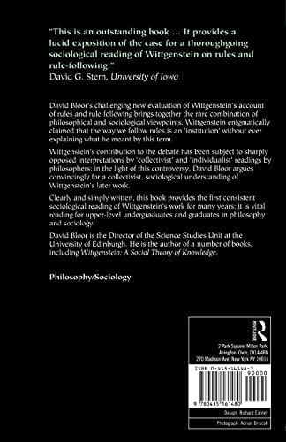 Wittgenstein, Rules and Institutions