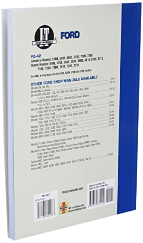Ford New Holland Model 5100-7710 Tractor Service Repair Manual