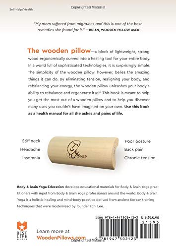 Wooden Pillow Exercises: For Stiff Neck, Shoulder Pain, Spinal Health, and Relaxation