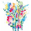 The Reverse Coloring Book: The Book Has the Colors, You Draw the Lines!
