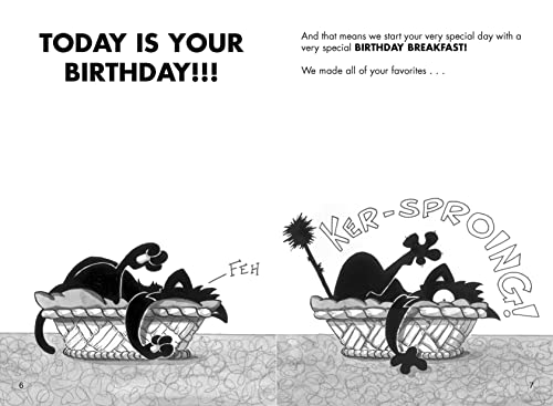 Happy Birthday, Bad Kitty (paperback black-and-white edition)