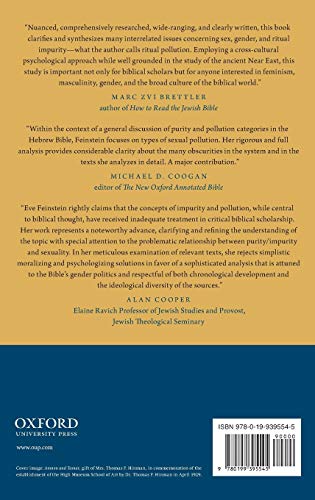 Sexual Pollution in the Hebrew Bible