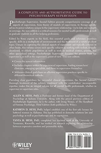 Psychotherapy Supervision: Theory, Research, and Practice