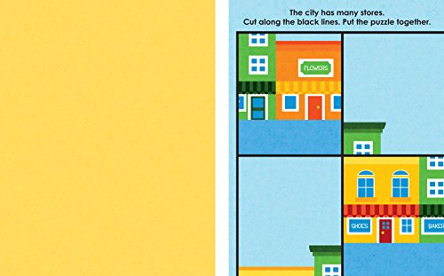 Cutting and Pasting (Flash Kids Preschool Activity Books)