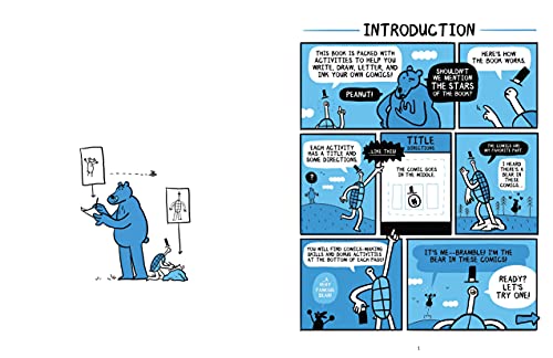 Let's Make Comics!: An Activity Book to Create, Write, and Draw Your Own Cartoons