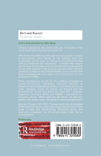 Sceptical Essays (Routledge Classics)