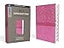 NIV, Super Giant Print Reference Bible (Font Size: 16.5-point), Leathersoft, Pink, Red Letter, Thumb Indexed, Comfort Print