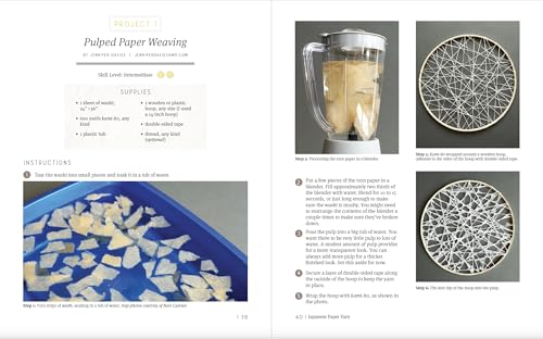 Japanese Paper Yarn: Using Washi and Kami-ito to Knit, Crochet, Weave, and More