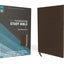 NIV, Foundation Study Bible, Leathersoft, Brown, Red Letter, Thumb Indexed