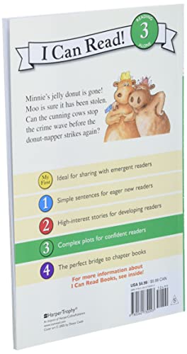 Minnie and Moo: The Case of the Missing Jelly Donut (I Can Read Level 3)