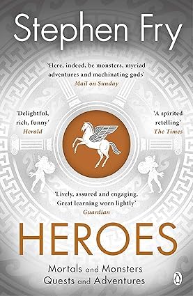 Greek Myths Series 4 Books Collection Set By Stephen Fry (Mythos, Heroes, Troy & Odyssey)