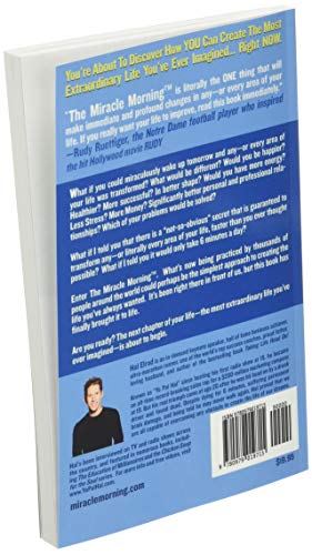 The Miracle Morning: The Not-So-Obvious Secret Guaranteed to Transform Your Life (Before 8AM)