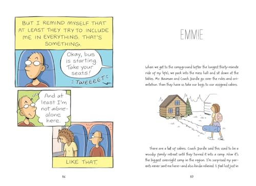 Emmie & Friends: Entirely Emmie: A Funny Graphic Novel about Crushes, Camping, and Middle School