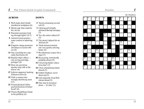 The Times Quick Cryptic Crossword Book 5