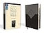 NIV, Premium Gift Bible, Leathersoft, Black/Gray, Red Letter, Thumb Indexed, Comfort Print: The Perfect Bible for Any Gift-Giving Occasion