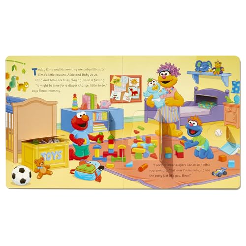 P is for Potty! (Sesame Street) (Lift-the-Flap)