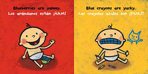 Yummy Yucky/am! Puaj! (Leslie Patricelli board books)