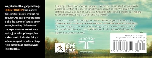 The One Year Walk with God Devotional: 365 Daily Bible Readings to Transform Your Mind (One Year Books)
