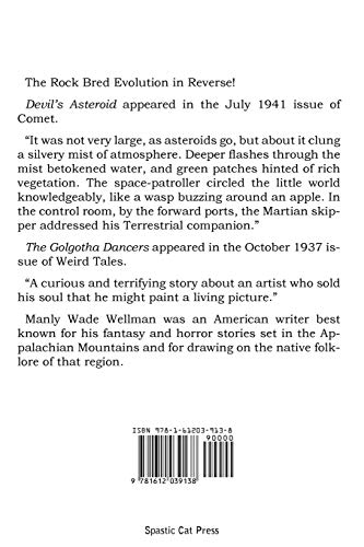 A Wellman Duo...Devil's Asteroid & the Golgotha Dancers — back cover